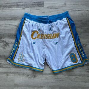 Nipsey Hussle x Kobe Bryant Crenshaw Mamba Men's Athletic Shorts 2XL